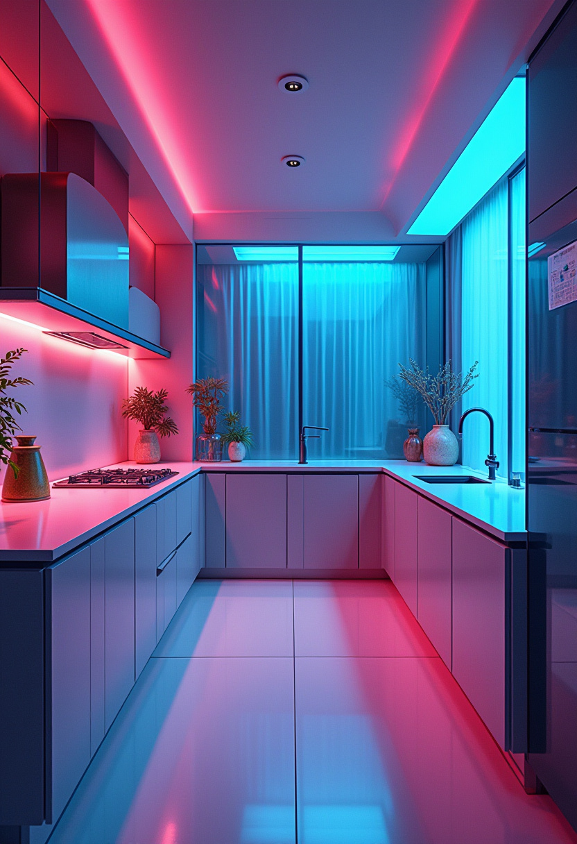 Kitchen and Laundry Room Combo