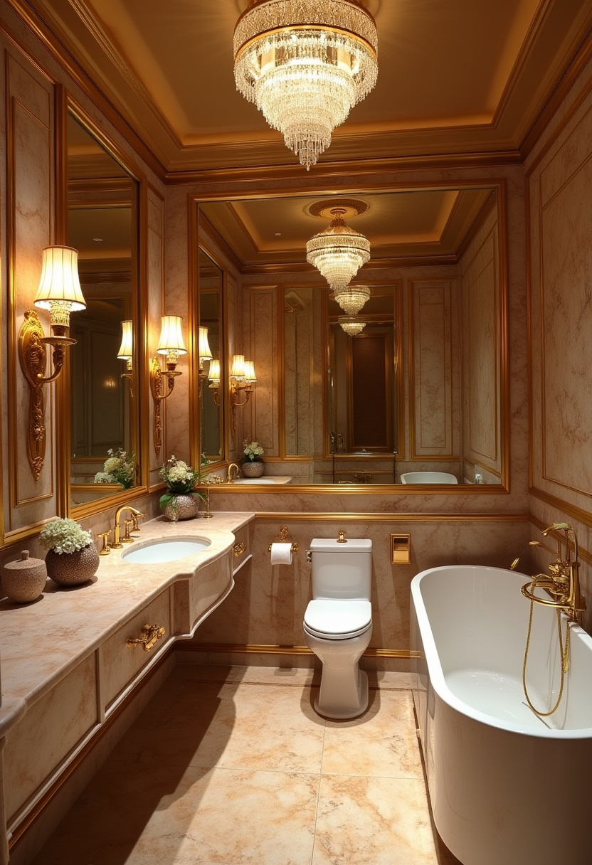 Ultra-modern Italian bathroom design with matte black hardware and gray stone.