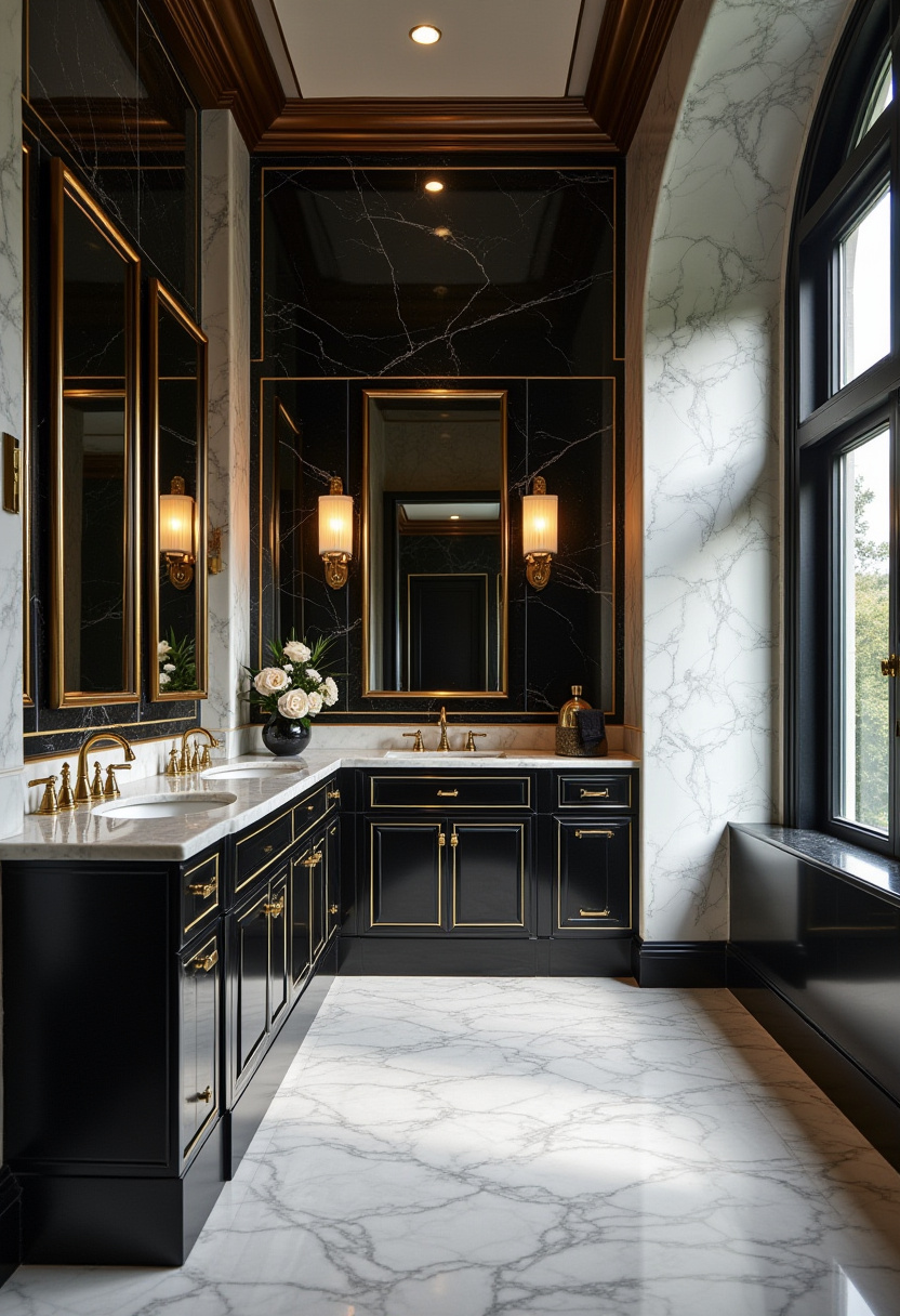 Zen-style Italian bathroom with wooden accents and neutral tones.