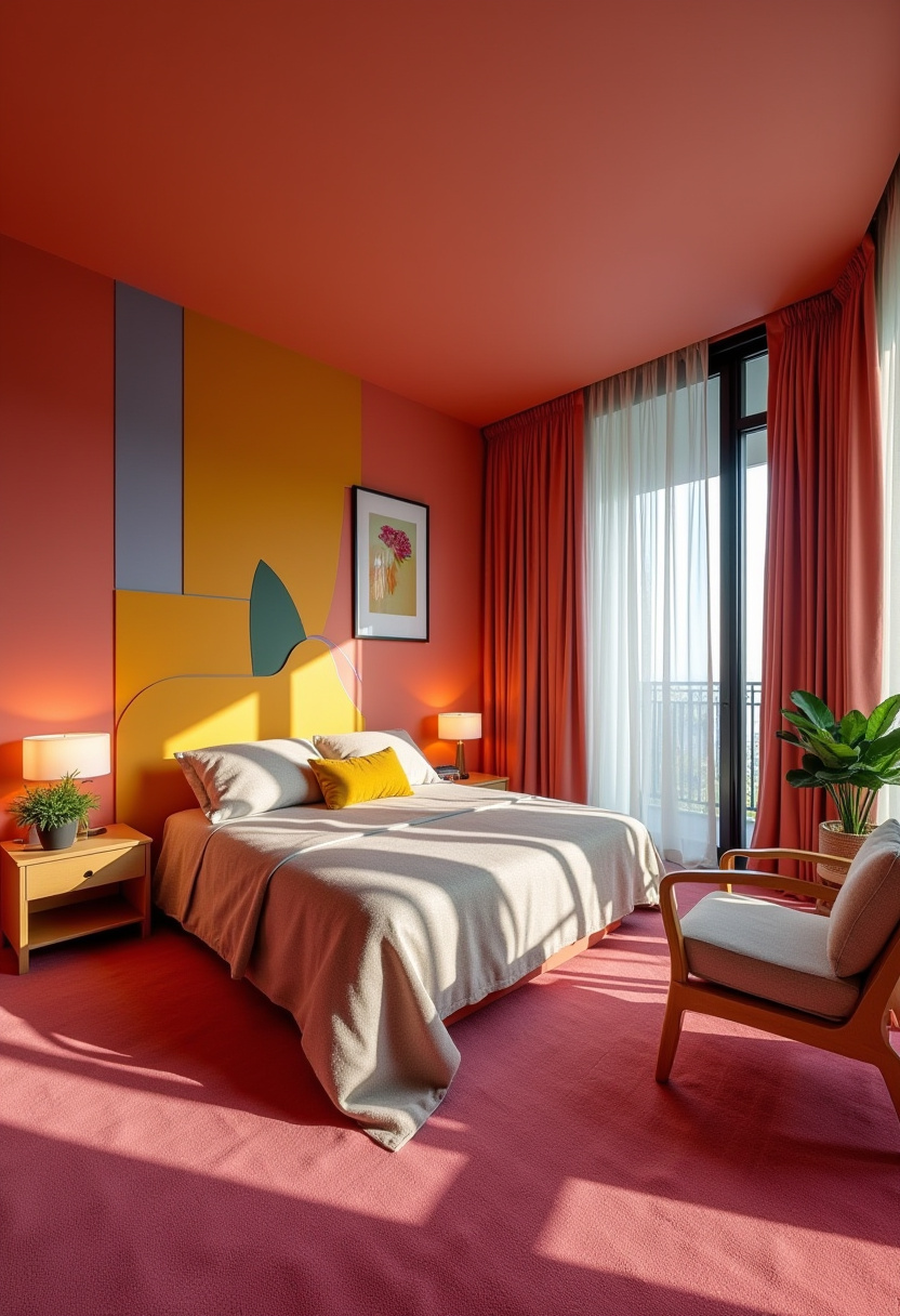 Luxury Room Bedroom Purple