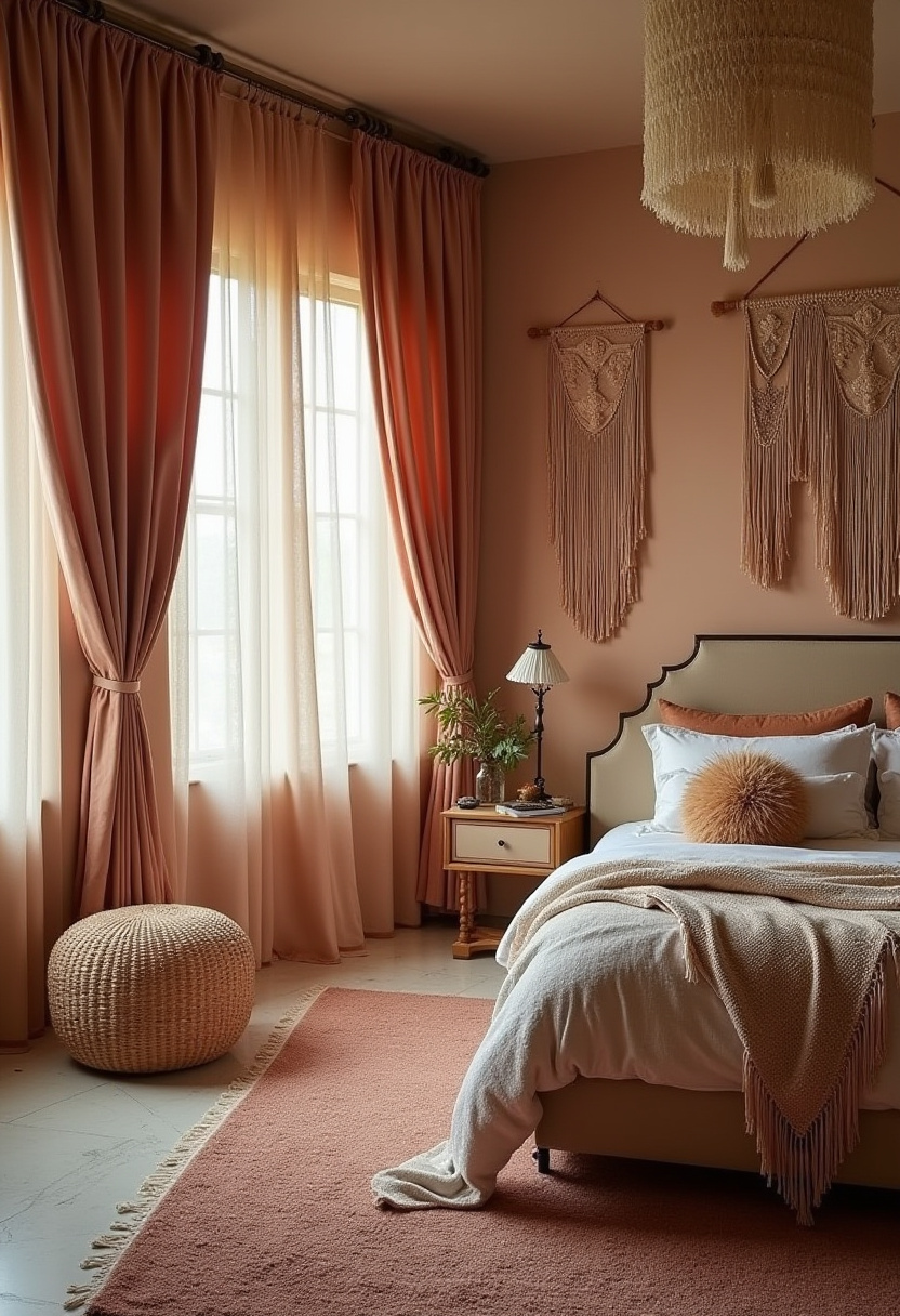 Luxury Room Bedroom Pink