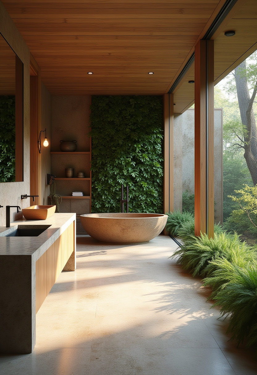 52+ Modern Japanese Bathroom Ideas