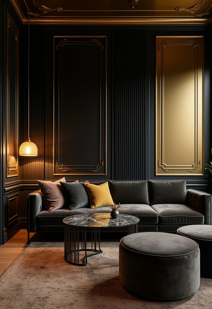 Modern Master Room Plan