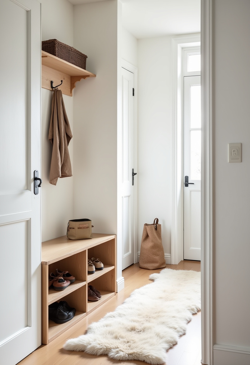 Shoes Rack Design Modern Entrance