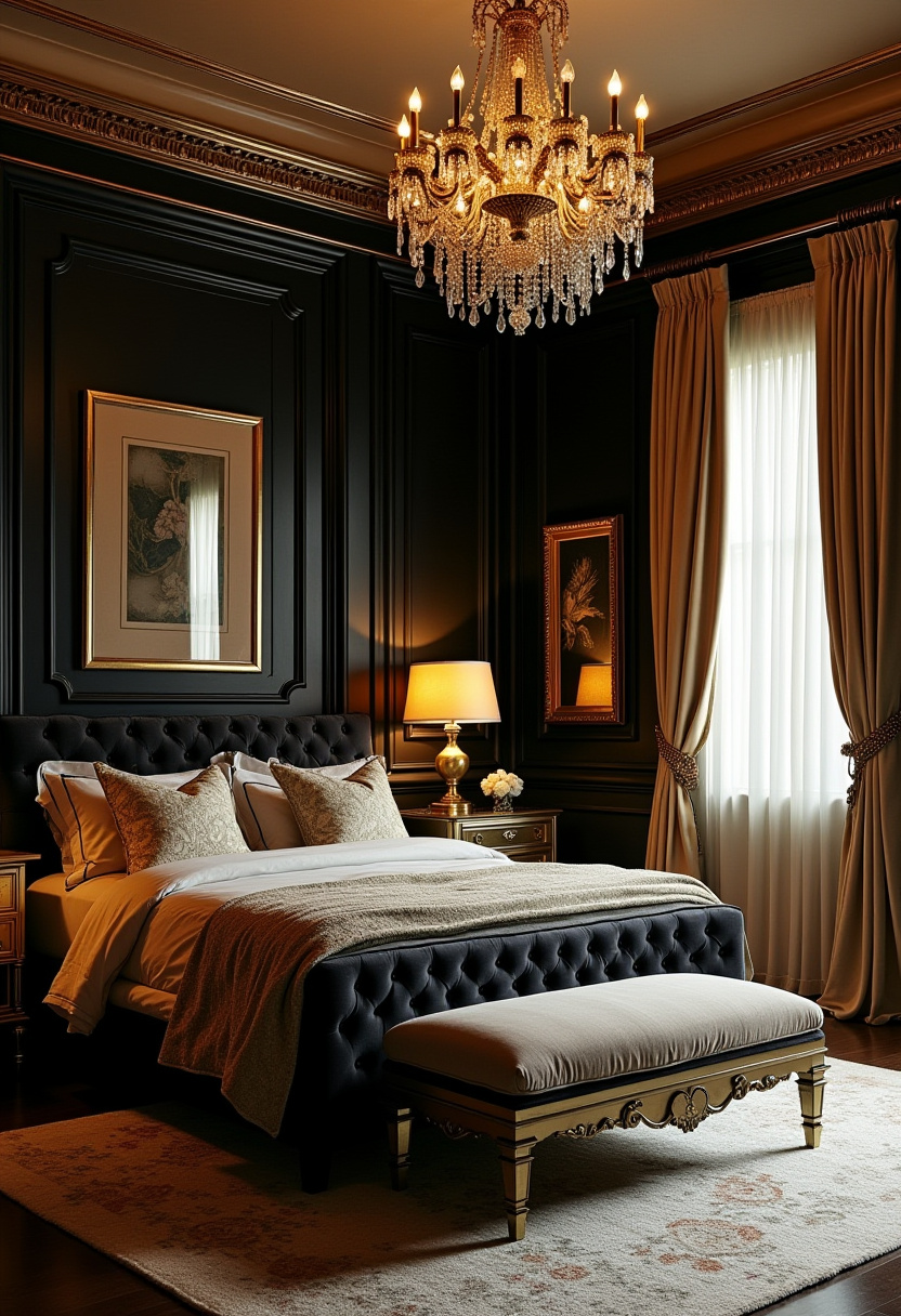 48+ Modern Moody Bedroom