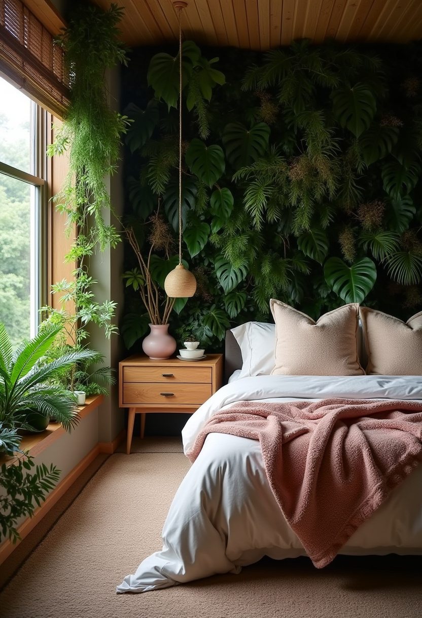 Brown Moody Bedroom