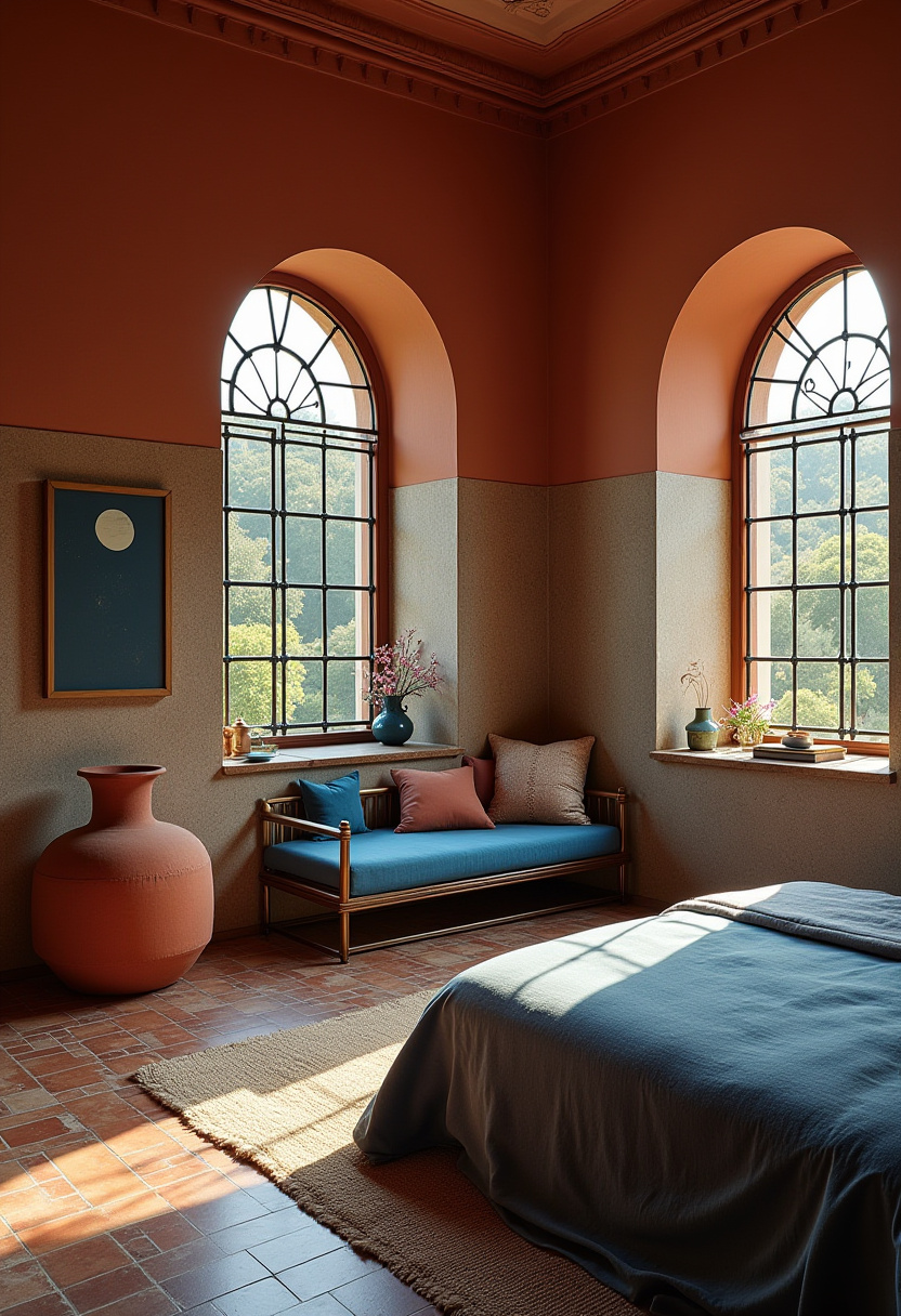 Moody Feminine Bedroom