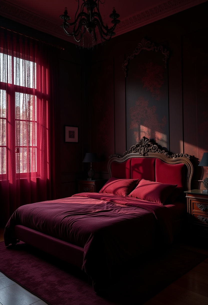 Moody Romantic Bedroom Ideas