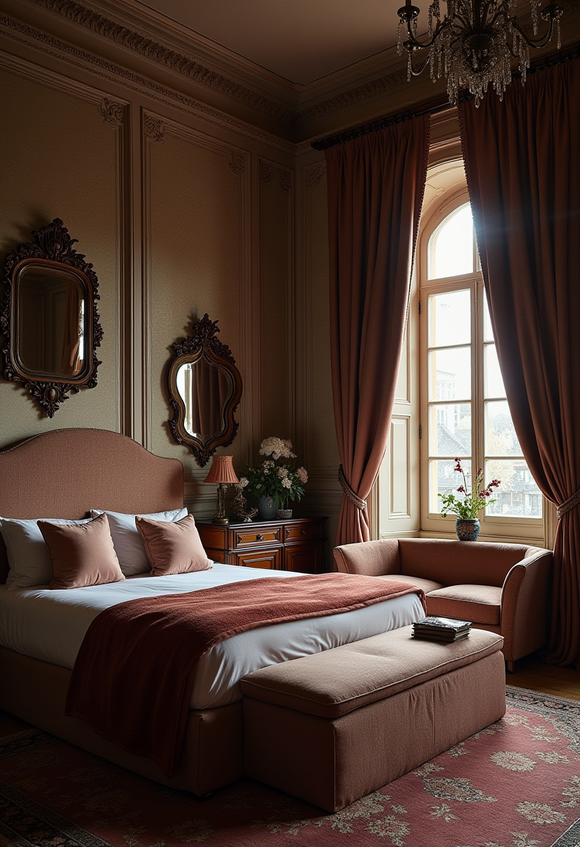 61+ Moody Earthy Bedroom