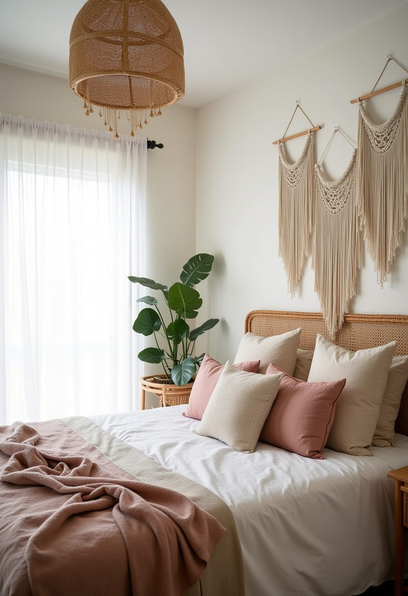 Natural Bohemian Bedroom 1
