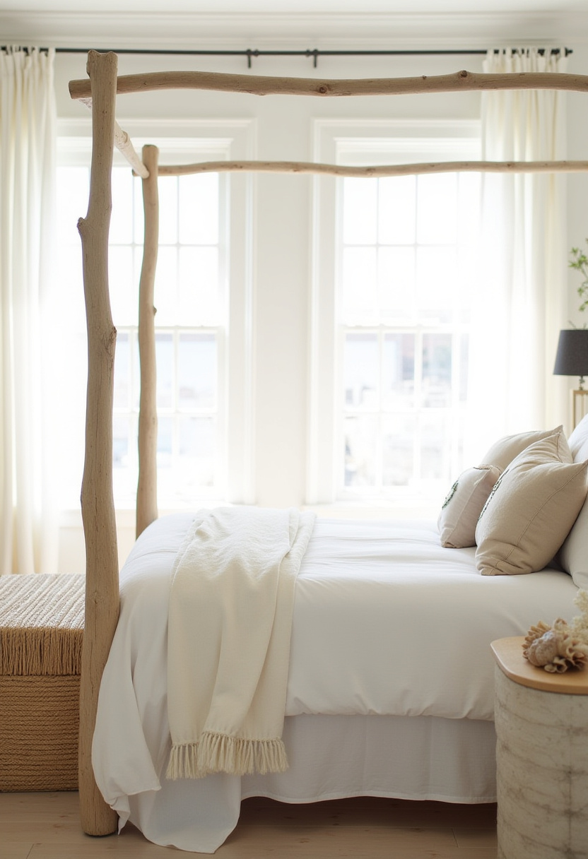 Minimal Natural Bohemian Bedroom Design