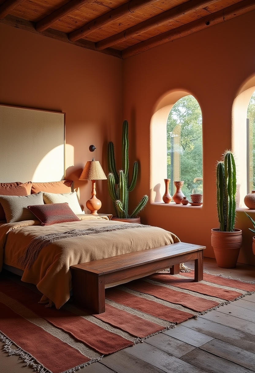 Small Natural Bohemian Bedroom Inspiration