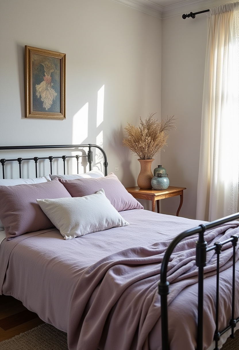 Natural Bohemian Bedroom for Calm Living