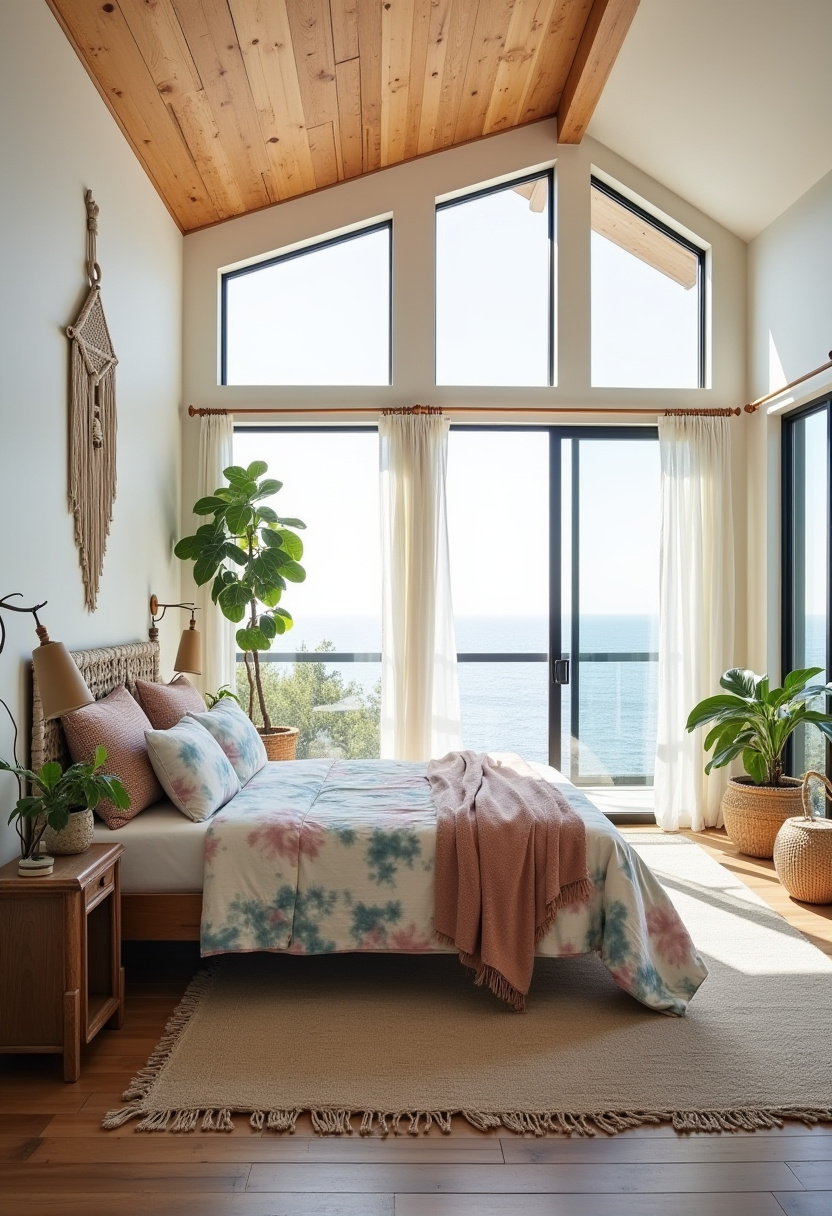 Friendly Natural Bohemian Bedroom Decor