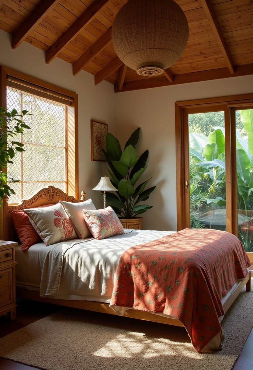 Soft & Cozy Natural Bohemian Bedroom