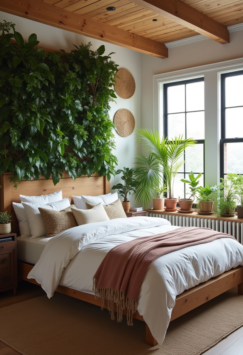 Natural Bohemian Bedroom Aesthetic