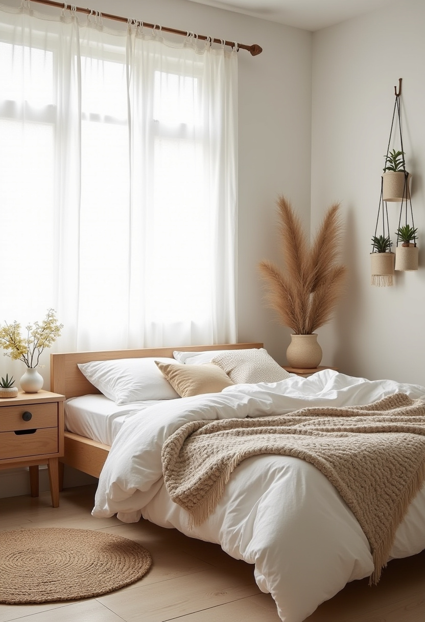 Natural Bohemian Bedroom Decor You’ll Love