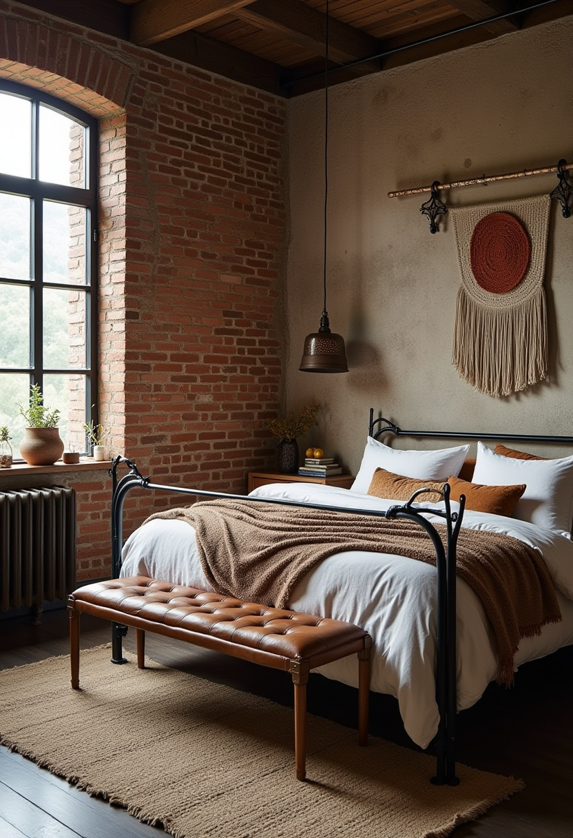 Stylish Natural Bohemian Bedroom