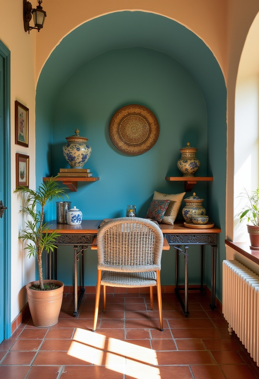 Study Area in Bedroom