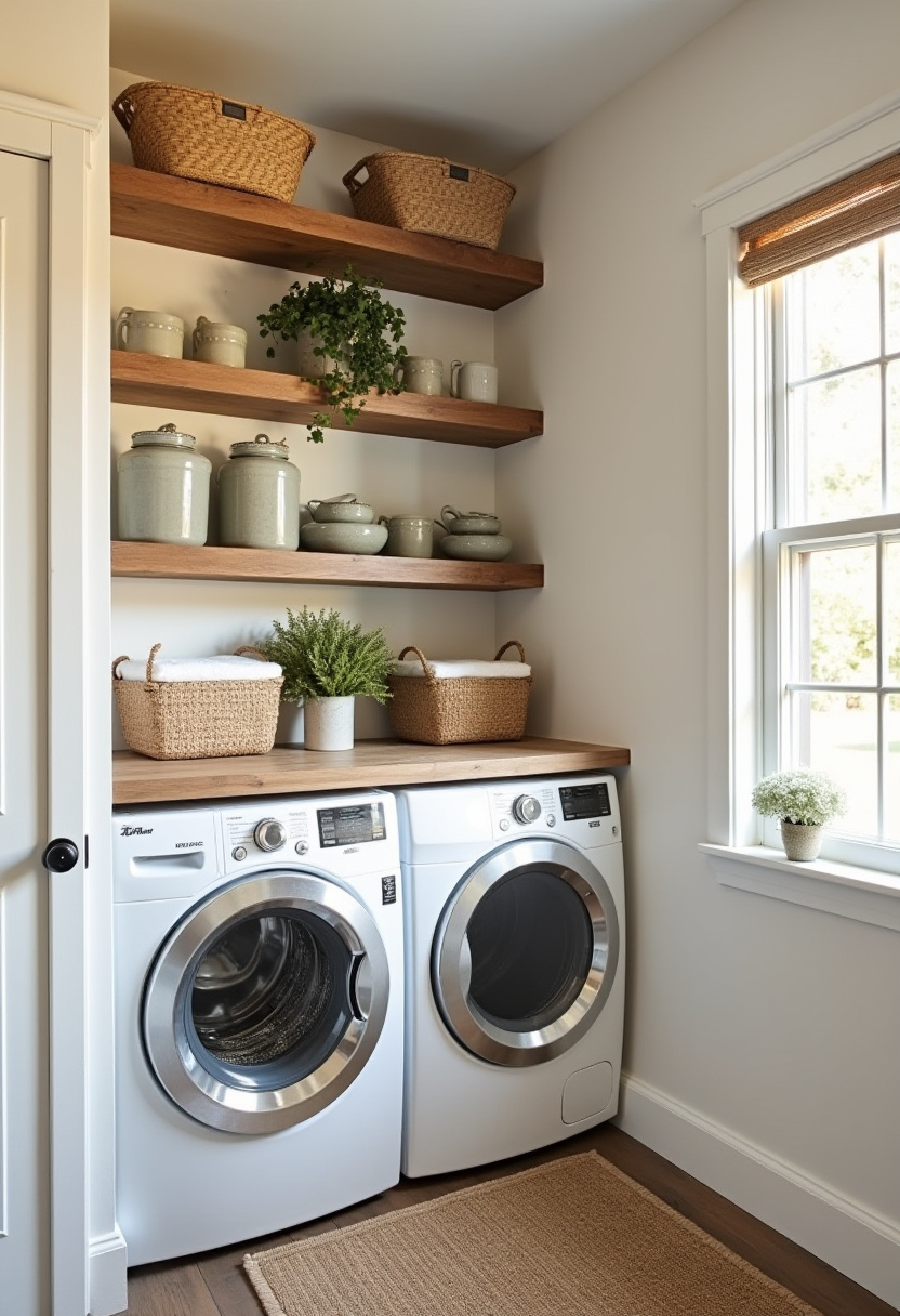 Tiny Laundry Room Ideas Storage