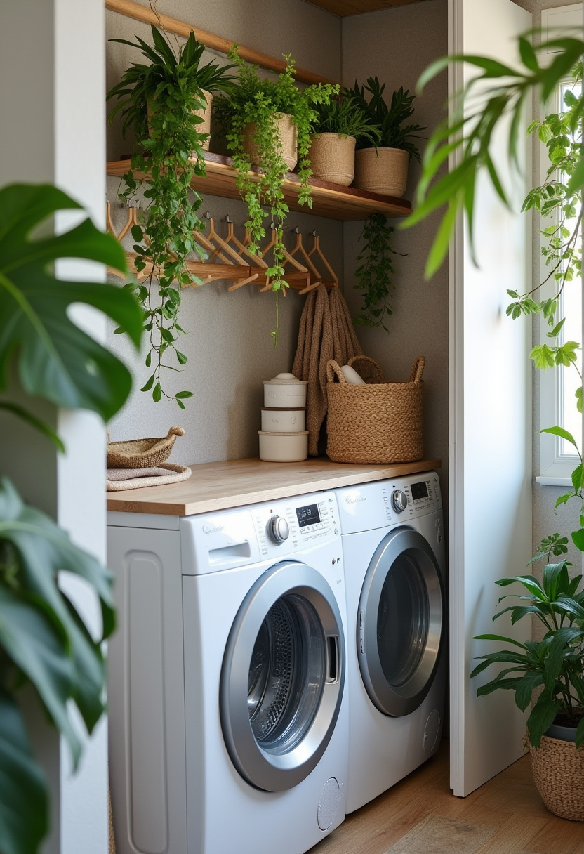 Tiny Laundry Room Ideas With Top Loaders