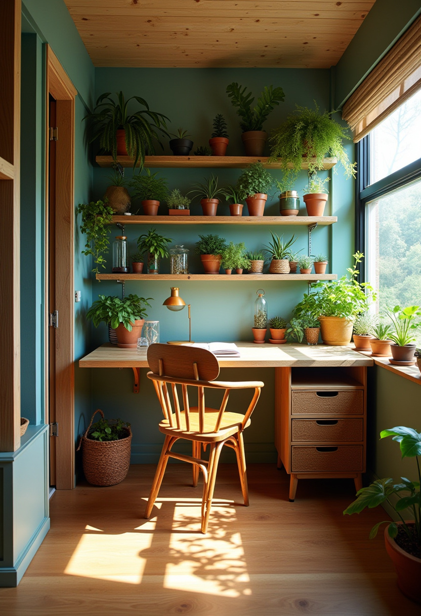 Tiny Study Room Ideas Cozy Library