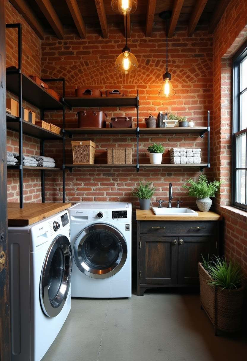 44+ Laundry Room Ideas With Raised Washer and Dryer