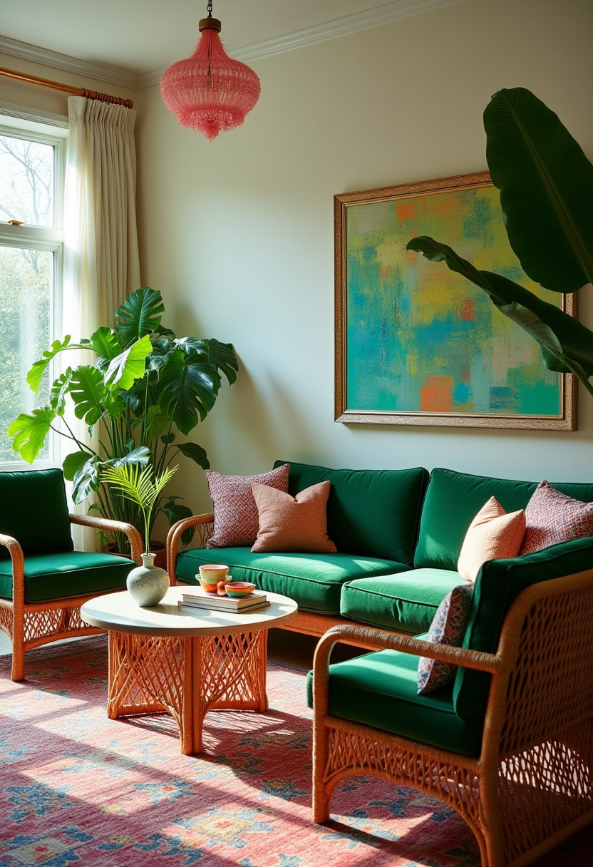 Vibey Apartment living Room design 