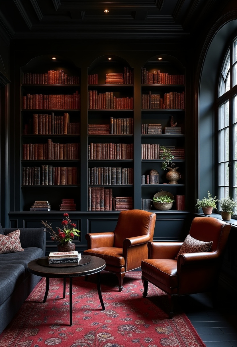 Vibey apartment With Home Library