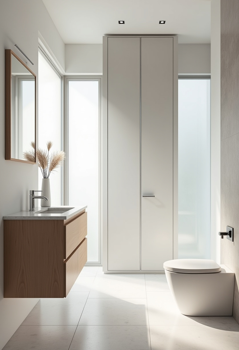 Wall Mounted Bathroom Cabinets